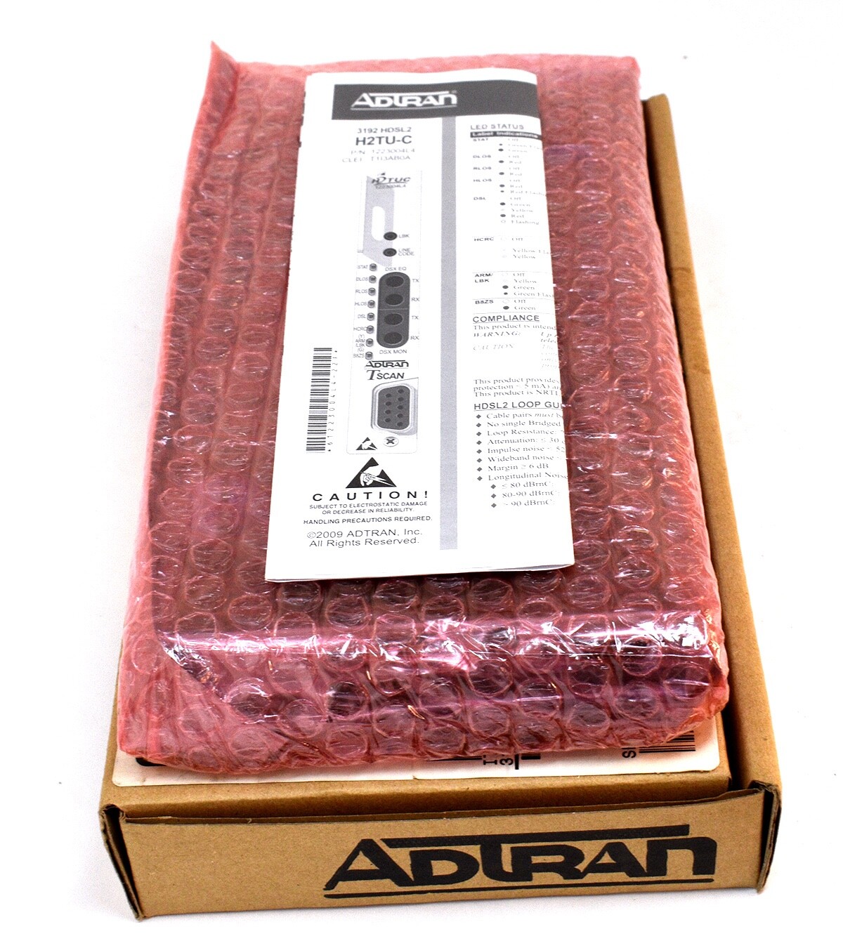Операторское оборудование Adtran 1184530G2 OPTI-6100 ETHM8EWF HW Rev. C — фото 1