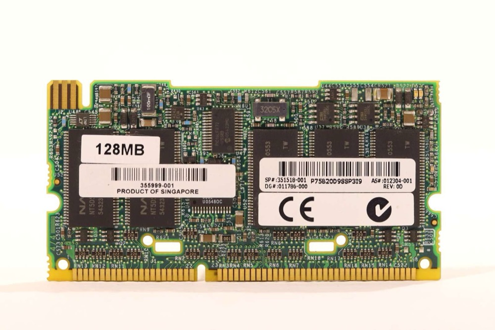 Батарея HP 128MB DDR Battery Backed Write Cache Memory Module P/N: 351518-001 Tested — фото 1