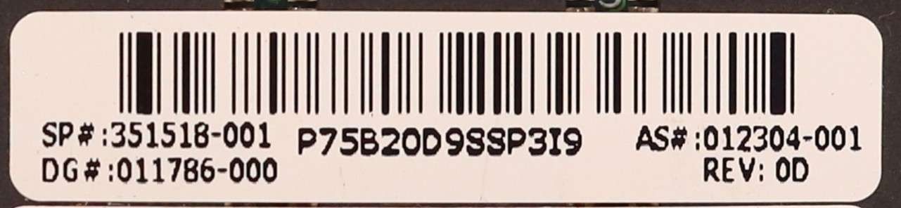 Батарея HP 128MB DDR Battery Backed Write Cache Memory Module P/N: 351518-001 Tested — фото 2