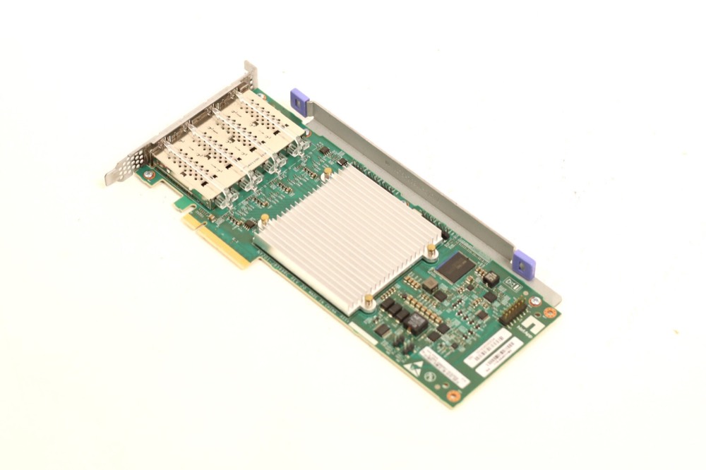 Трансивер NetApp Quad-Port 12GbE QSFP PCIe x8 SAS Host Bus Adapter P/N:111-02026+B0 Tested — фото 1