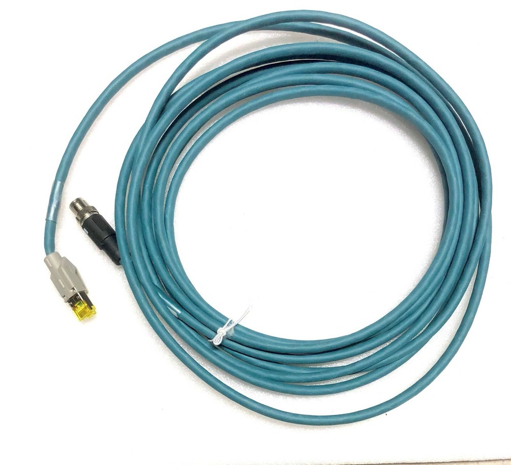 Кабель 1407474 Phoenix Contact Network cable - NBC-M12MSX/10,0-94F/R4AC 5M (16FT) BLUE — фото 1