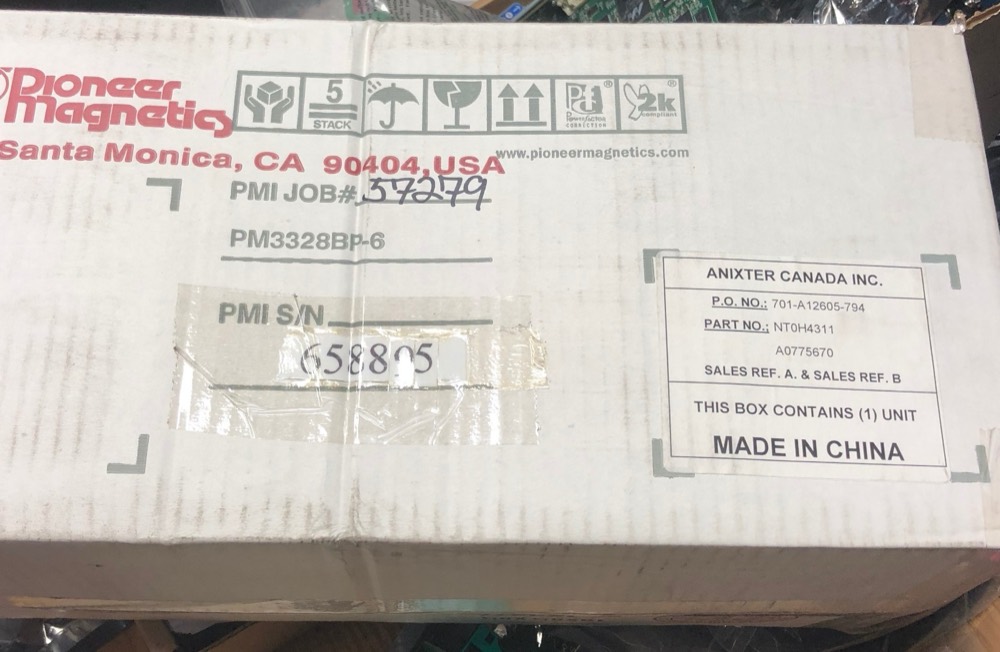 Блок питания 1440W/1680W Max Power Supply Pioneer Magnetics PM3328BP-6 NT0H4311 A0775670 — фото 1
