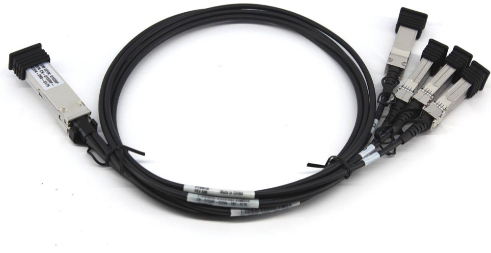 Трансивер 1539F Dell PowerConnect Copper Breakout Cable 1m QSFP to 4x SFP 01539F — фото 1
