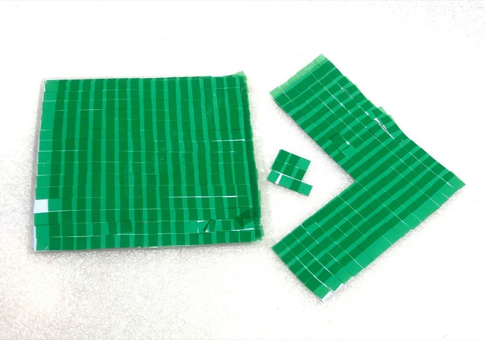 Радиатор 15x15x1mm Soft Silicone Thermal Conductive Pads Heatsink IC Chipset OVER 1200 — фото 1