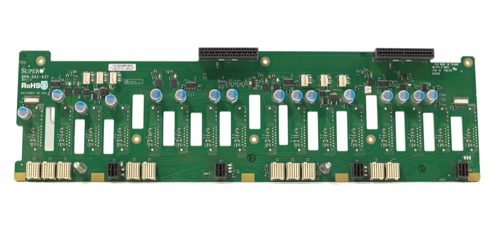 Бэкплейн SuperMicro 3.5" 3U 16-Bay SAS/SATA Storage Server Backplane P/N: BPN-SAS-937 — фото 1