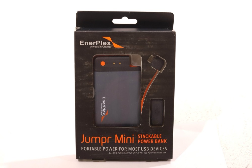 Кабель EnerPlex Jumpr Mini 1700mAh Lightning Output Power Bank W/USB Charging Cable New — фото 1