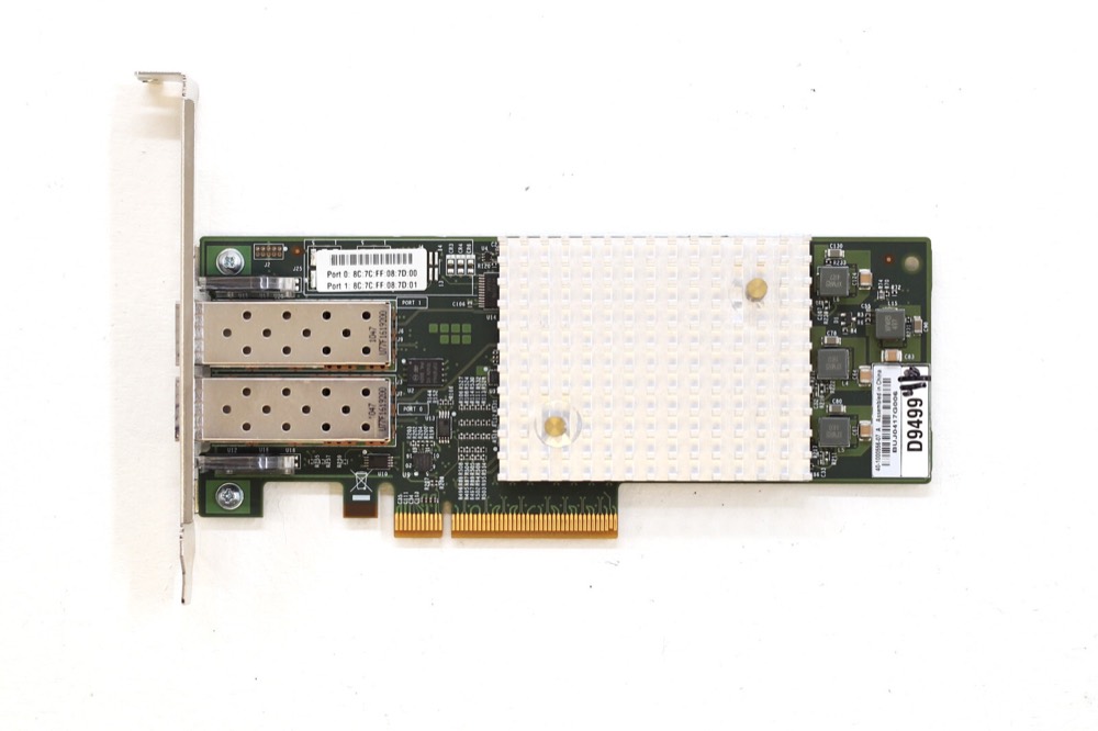 Трансивер Brocade 18602 Dual-Port 16GbE SFP PCIe Network Adapter P/N: 40-1000556-07 Tested — фото 2