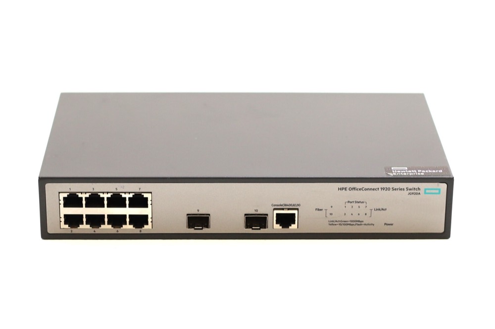 Коммутатор HPE OfficeConnect 1920 8-Port Gigabit Network Switch P/N: JG920A Tested Working — фото 1