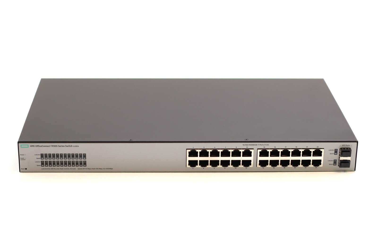 Коммутатор HPE OfficeConnect 1920S 24-Port Gigabit Network Switch P/N:JL381A Tested Working — фото 1