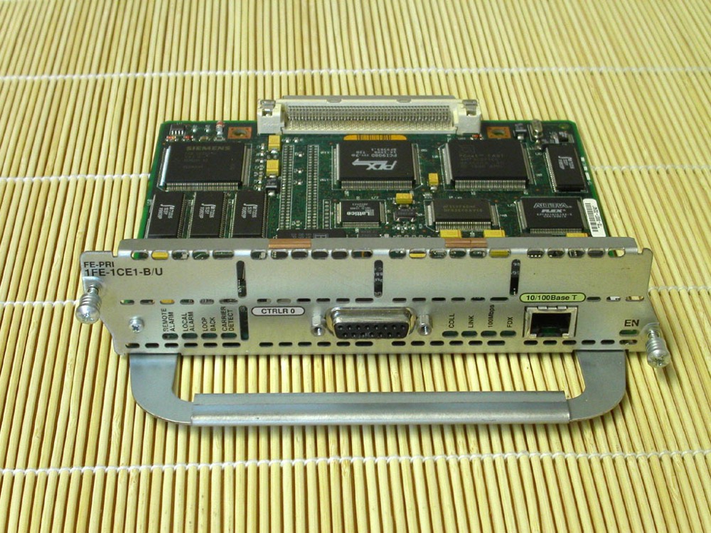 Модуль Cisco FE-PRI 1FE-1CE1-B/U 1 — фото 1