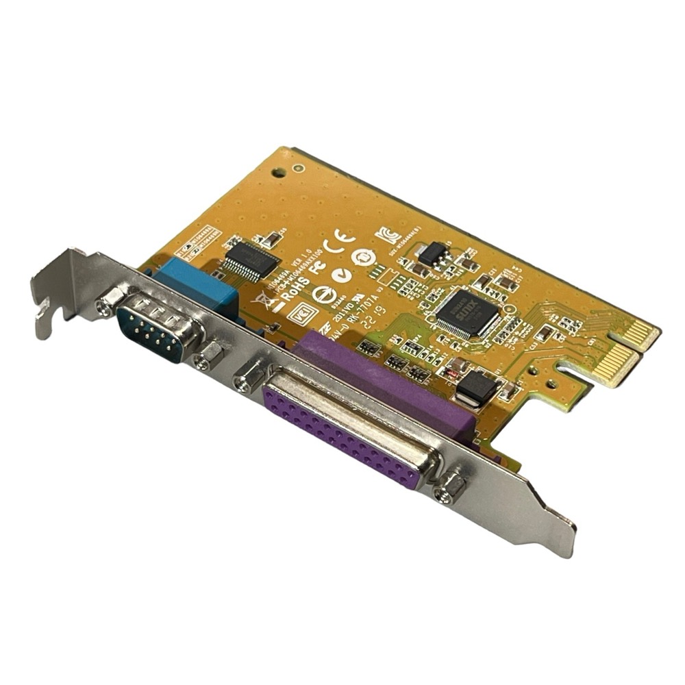 Плата New SUNIX 1PCB+ MIO6469AXX100 Serial Parallel Expansion Multi PCI E I/O Card — фото 1
