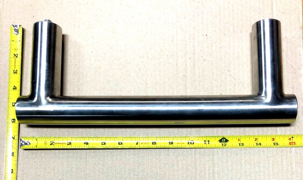 Компонент 15 3/4" X 6" STAINLEES STEEL BAR w/ screws (M4070SSP) 1 1/2 DIAMETER 2.5LBS — фото 1