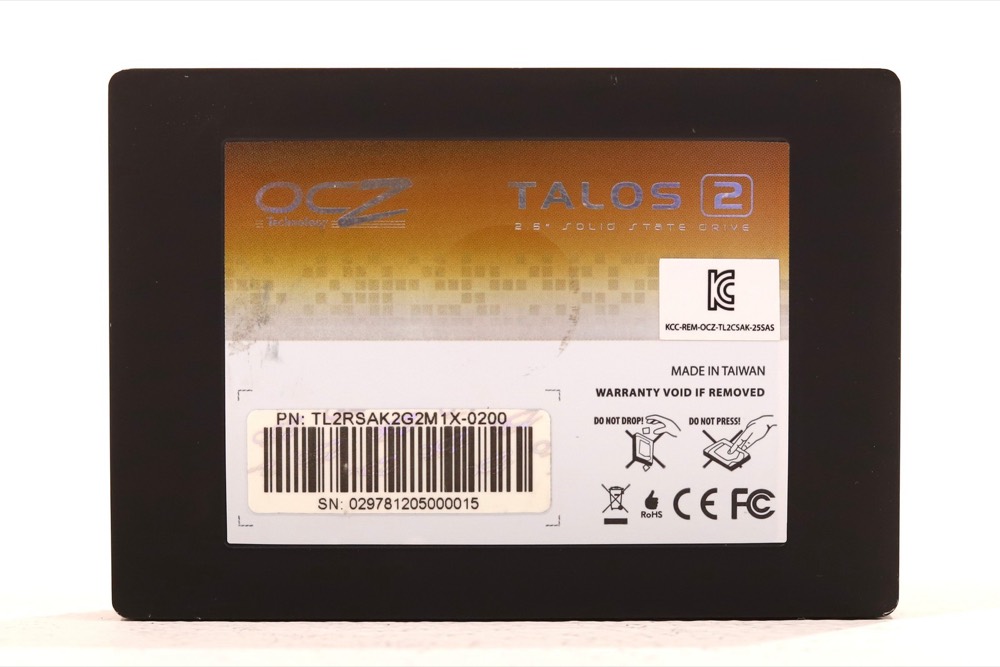 SSD-накопитель OCZ Technology Talos 2 200GB 2.5" 6Gb/s MLC SAS SSD P/N: TL2RSAK2G2M1X-0200 — фото 1