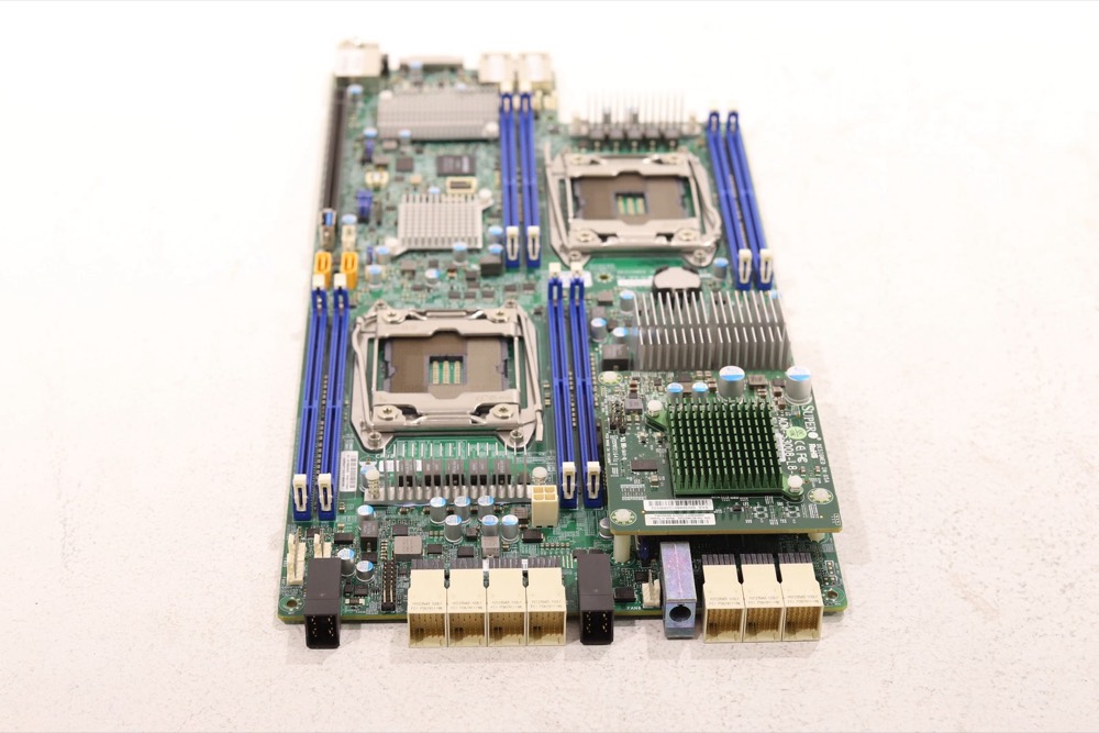 Материнская плата SuperMicro Dual LGA 2011-3 DDR4 Server Motherboard P/N: X10DRS-2U Tested Working — фото 2