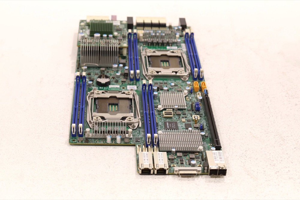 Материнская плата SuperMicro Dual LGA 2011-3 DDR4 Server Motherboard P/N: X10DRS-2U Tested Working — фото 3