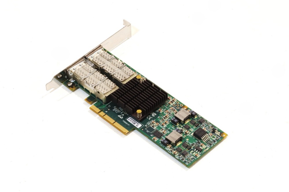 Трансивер Mellanox Dual-Port 20GbE QSFP PCIe Network Adapter P/N: MHRH29-XTC Tested — фото 1