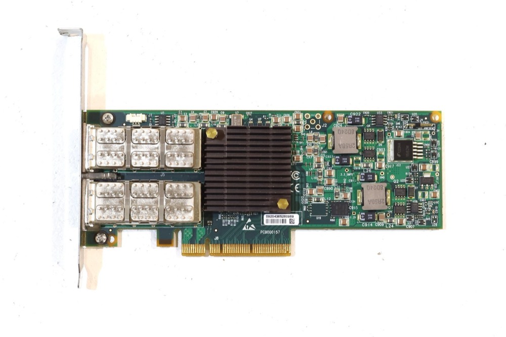 Трансивер Mellanox Dual-Port 20GbE QSFP PCIe Network Adapter P/N: MHRH29-XTC Tested — фото 2