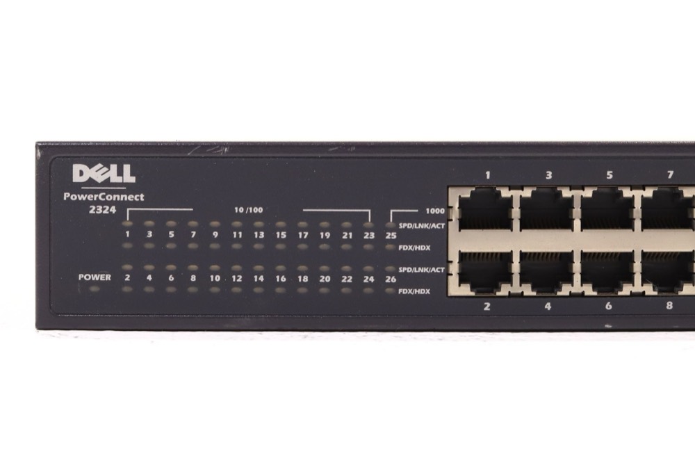 Коммутатор Dell PowerConnect 2324 24-Port Gigabit Fast Ethernet Switch Dell P/N: N4639 — фото 2