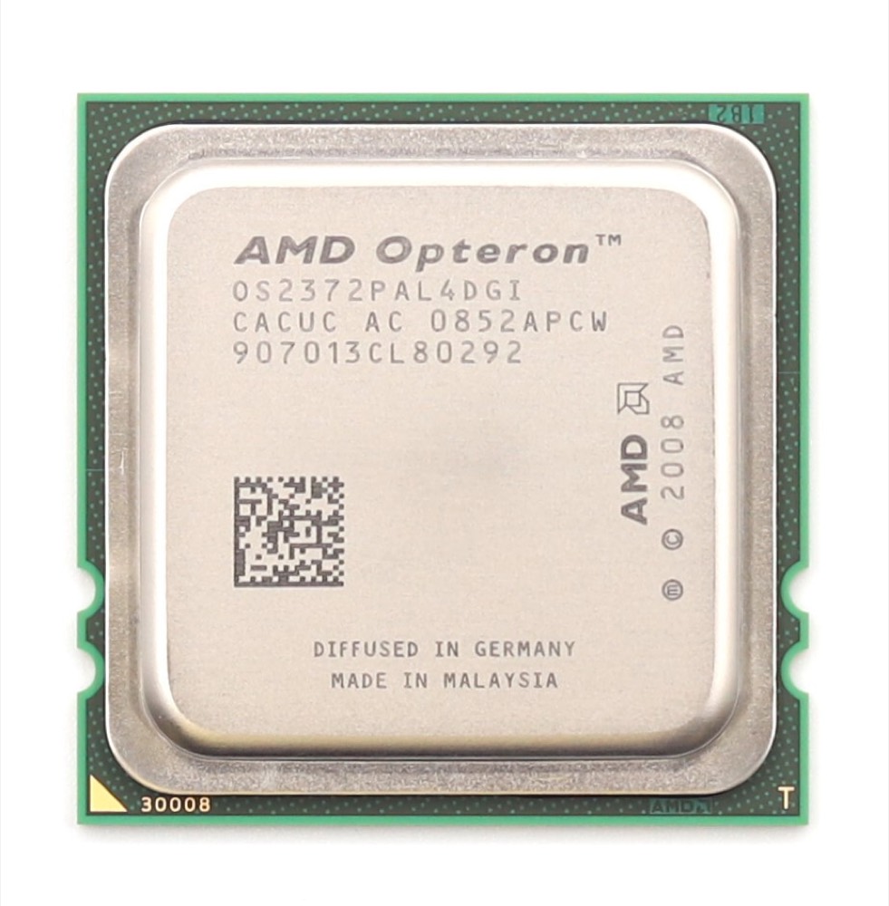 Процессор AMD Opteron 2372 HE 2,1 ГГц 4 ядра 6 МБ Socket Fr2 (0S2372PAL4DGI) — фото 1