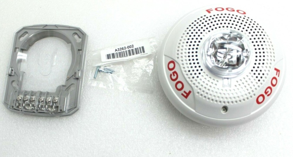 Крепление SPSCW-PG HONEYWELL Round Ceiling Mount Speaker Strobe, 24-Vdc, White FOGO — фото 1