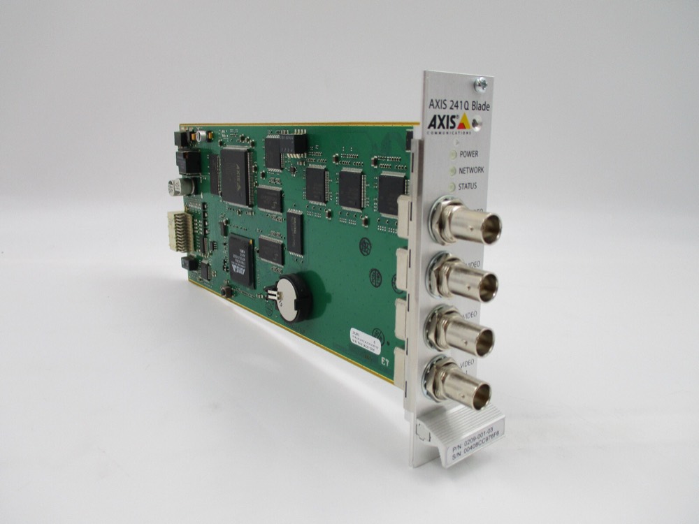 Модуль 0209-001-03 Axis 241Q Blade Video Server Rack 4-Channel Source Plug-In Module 0209-001-03 — фото 1