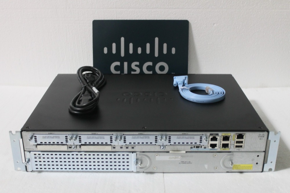 Маршрутизатор Cisco 2911-SEC/K9 — фото 3