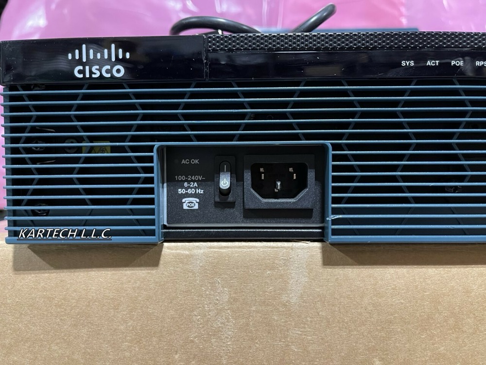 Оборудование Cisco 2911-/K9 — фото 2