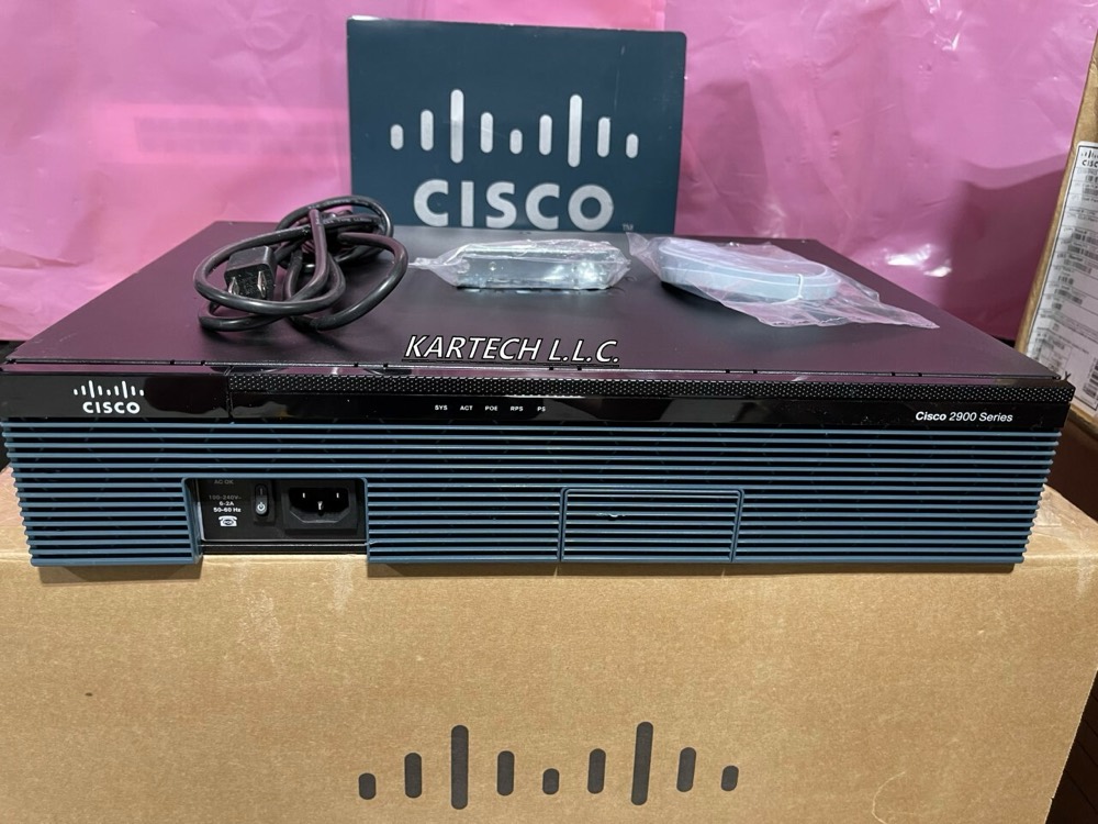 Оборудование Cisco 2911-/K9 — фото 3