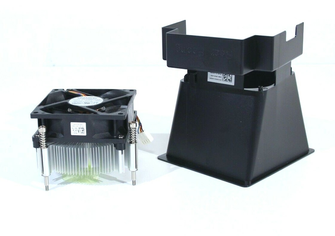 Вентилятор 2K61C 02K61C NEW DELL Inspiron 3670 CPU Cooling Shroud & Fan 4 PIN w/Heatsink — фото 1