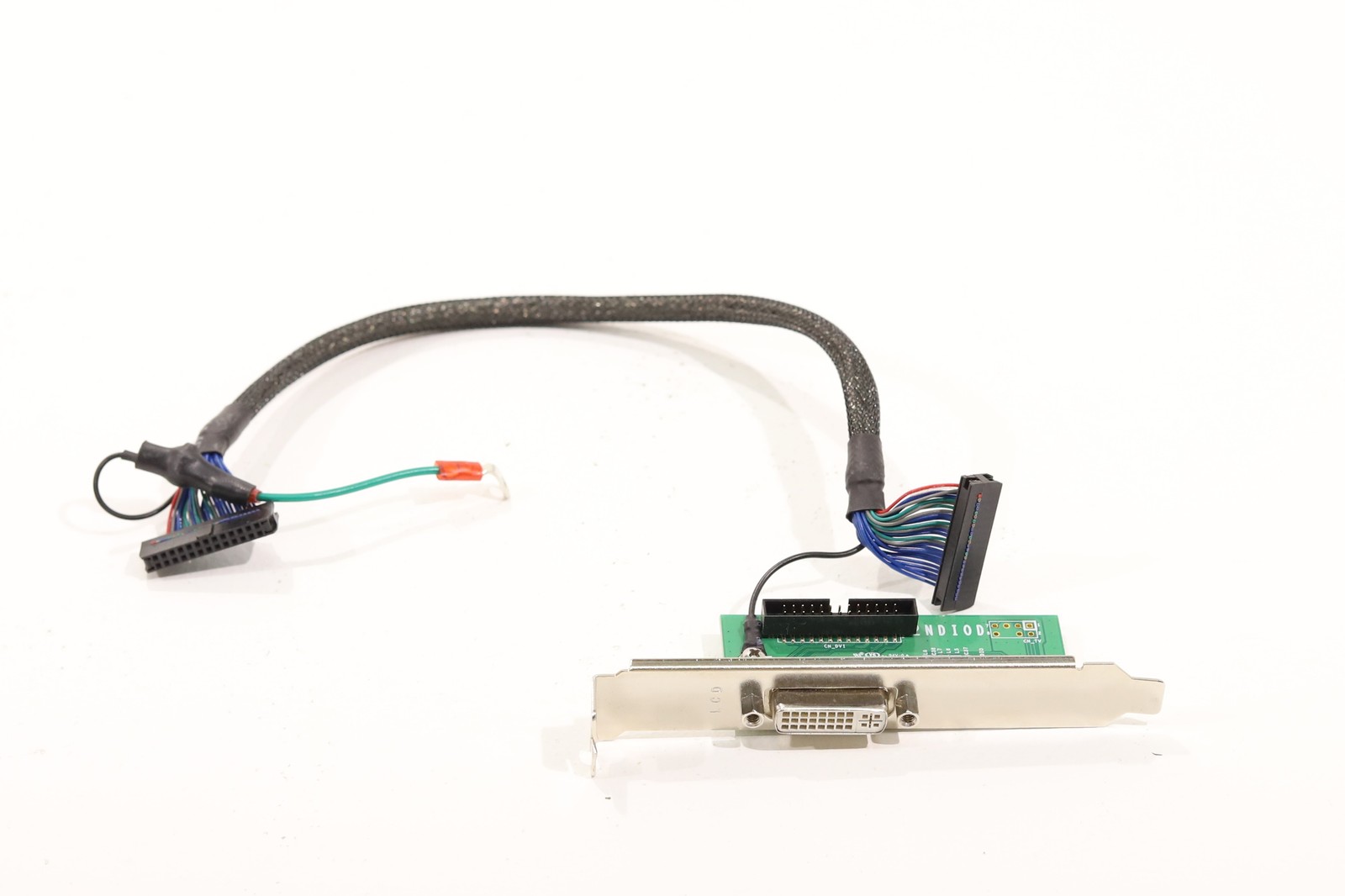 Кабель Kontron Industrial DVI Interface Module Board W/Cable P/N: 2NDI0D Tested Working — фото 2