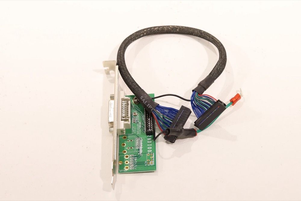 Кабель Kontron Industrial DVI Interface Module Board W/Cable P/N: 2NDI0D Tested Working — фото 3