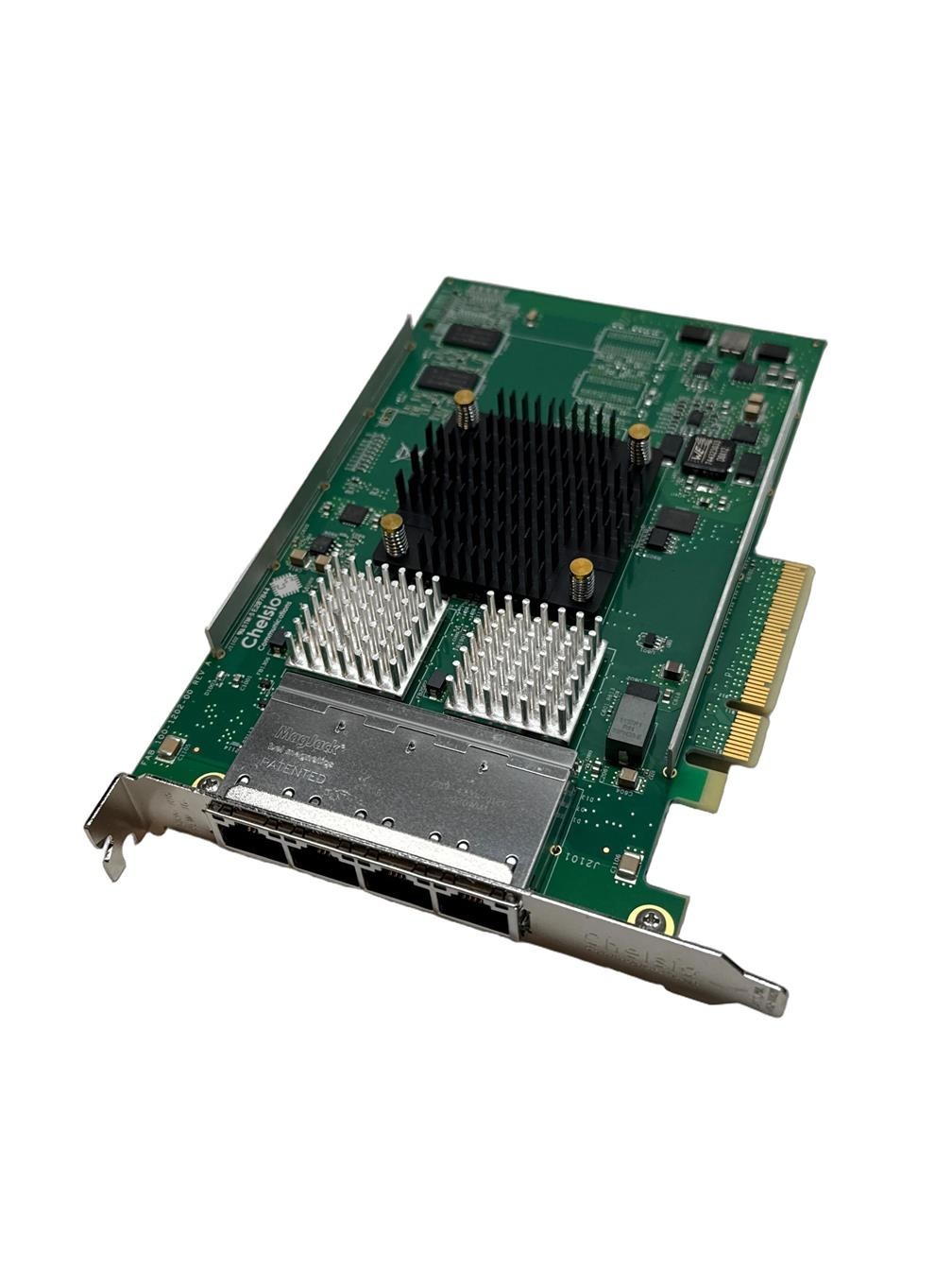 Сетевая карта 2RGPF DELL T540-BT Quad-Port 10GbE RJ45 PCIe full height Network Adapter — фото 1
