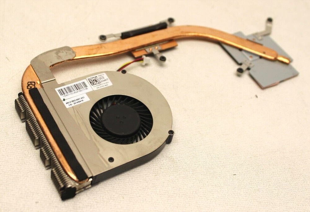 Вентилятор 2WR7T Genuine New Dell Inspiron 15 3541 Laptop Cooling CPU Fan w/ Heatsink — фото 1