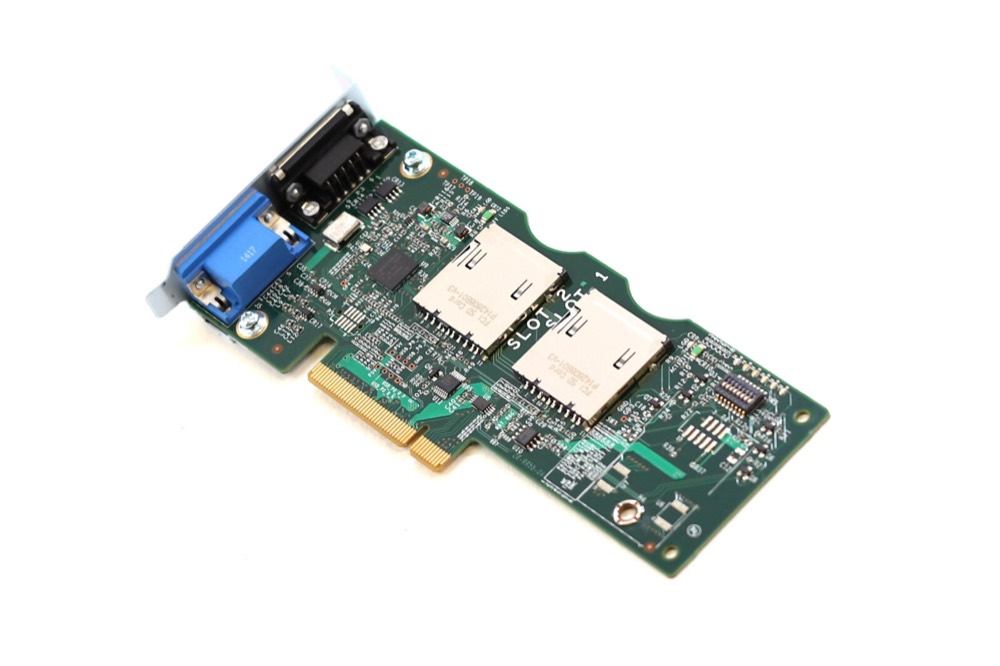 Плата Cisco Dual-Port Fe/Male VGA 2x16GbE SD Slot PCIe Storage Card P/N: 73-13685-04 — фото 1