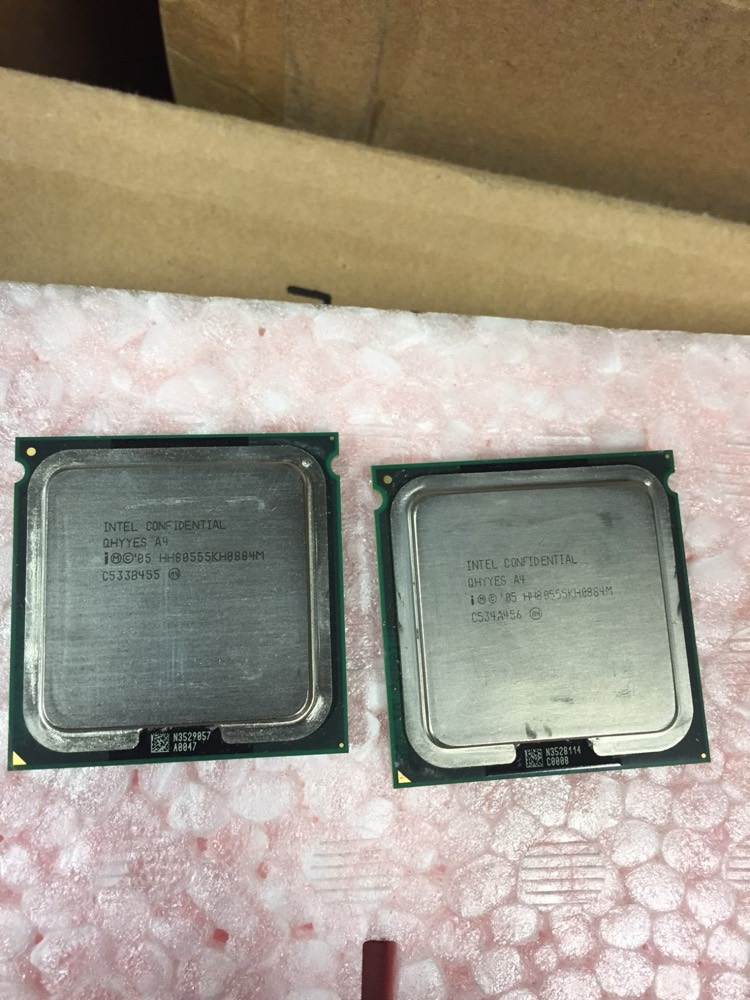 Процессор INTEL 3.2GHZ XEON CONFIDENTAL PROCESSOR QHYYES LOT OF 2 — фото 1