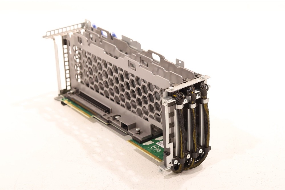 Райзер Intel 2U 3-Slot PCI-E Riser Board in Bracket PBA G15038-350 DA0S6GTB4C0 Rev : C — фото 2
