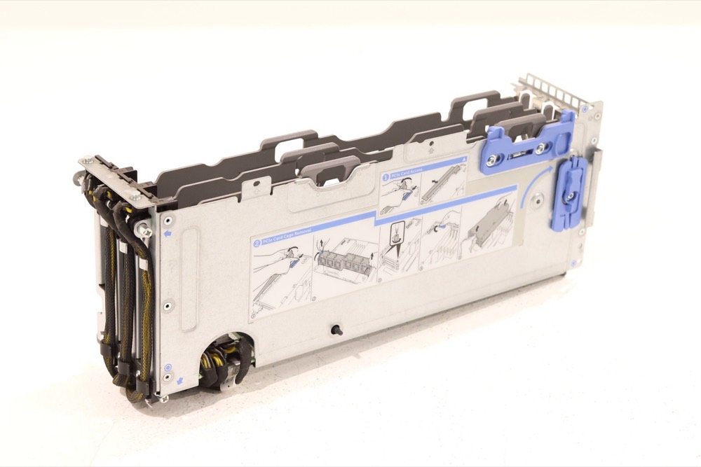 Райзер Intel 2U 3-Slot PCI-E Riser Board in Bracket PBA G15038-350 DA0S6GTB4C0 Rev : C — фото 3