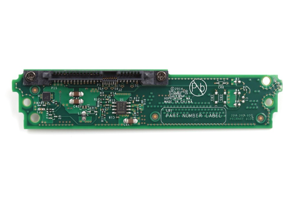 Бэкплейн EMC 3.5" SAS/SATA Hard Drive Caddy Backplane P/N: 303-363-000B-01 Tested Working — фото 3