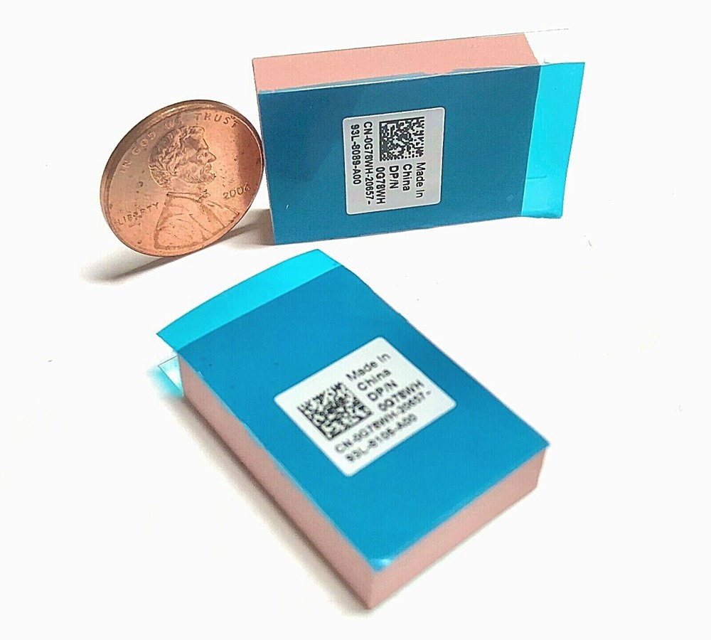 Радиатор Thermal Pad GPU CPU Heatsink Cooling Conductive silicone 30X20X6.5mm (5g) 2 pcs — фото 1