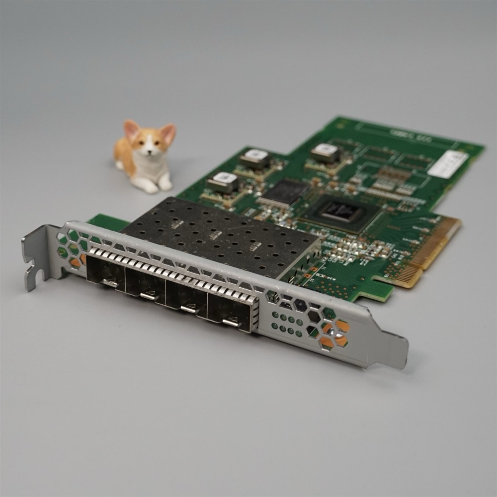 Коммутатор IBM 4 Port 8Gb Fiber Channel Host Bus Adapter 31P1641 Quad Fc Pci E X8 W Riser — фото 1