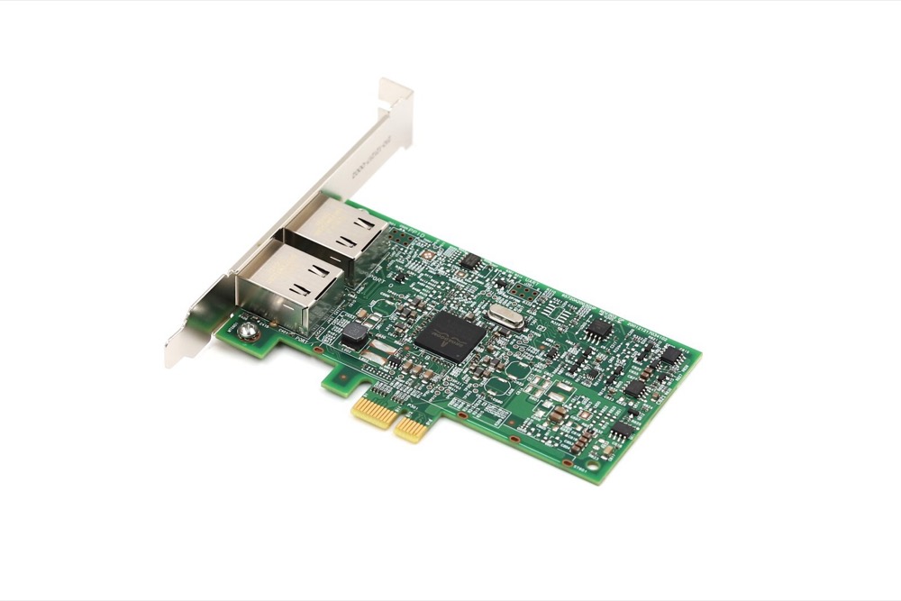 Адаптер HPE 332T Dual-Port 1GbE Ethernet PCIe Network Adapter P/N: 616012-001 615730-001 — фото 1