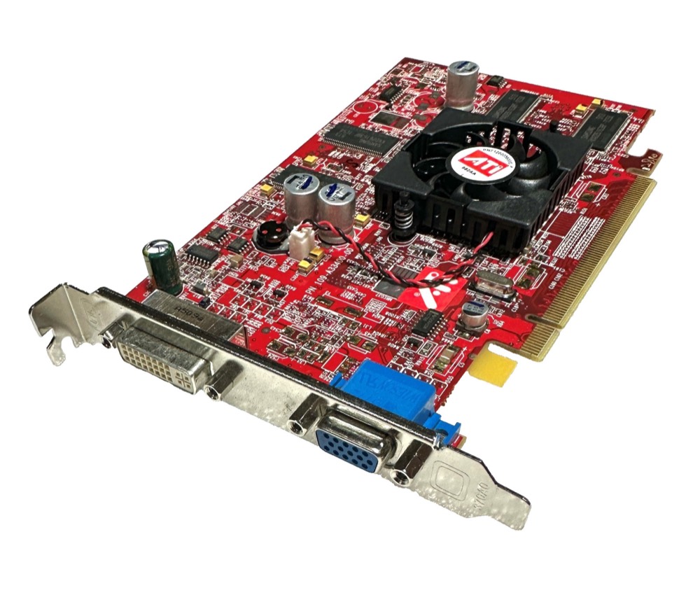 Комплектующее 367721-001 367459-001, 102A3341403 ATI FireGL-V3100 PCIe-x16 128MB DVI VGA — фото 1