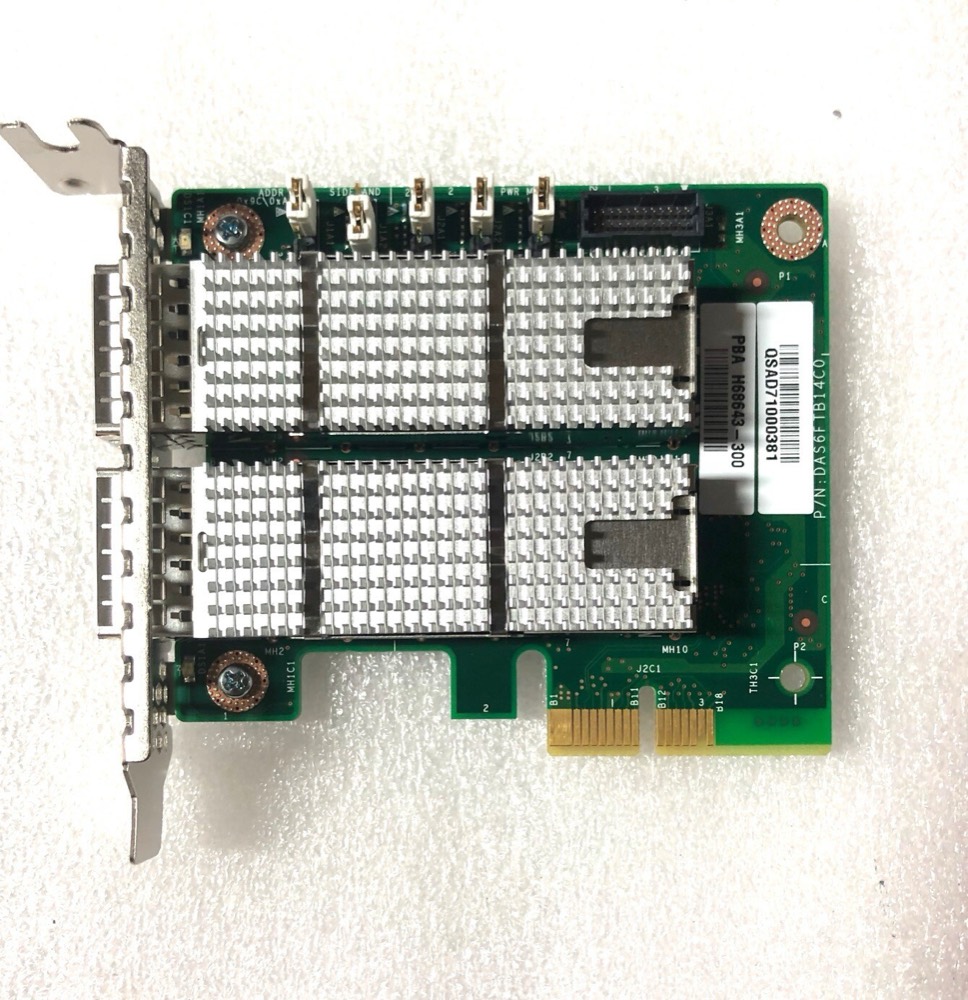 Плата 38049418 Fujitsu AXX2PFABCARD PRIMERGY CX1640 M1 2-PORT IFT CARRIER CARD — фото 1