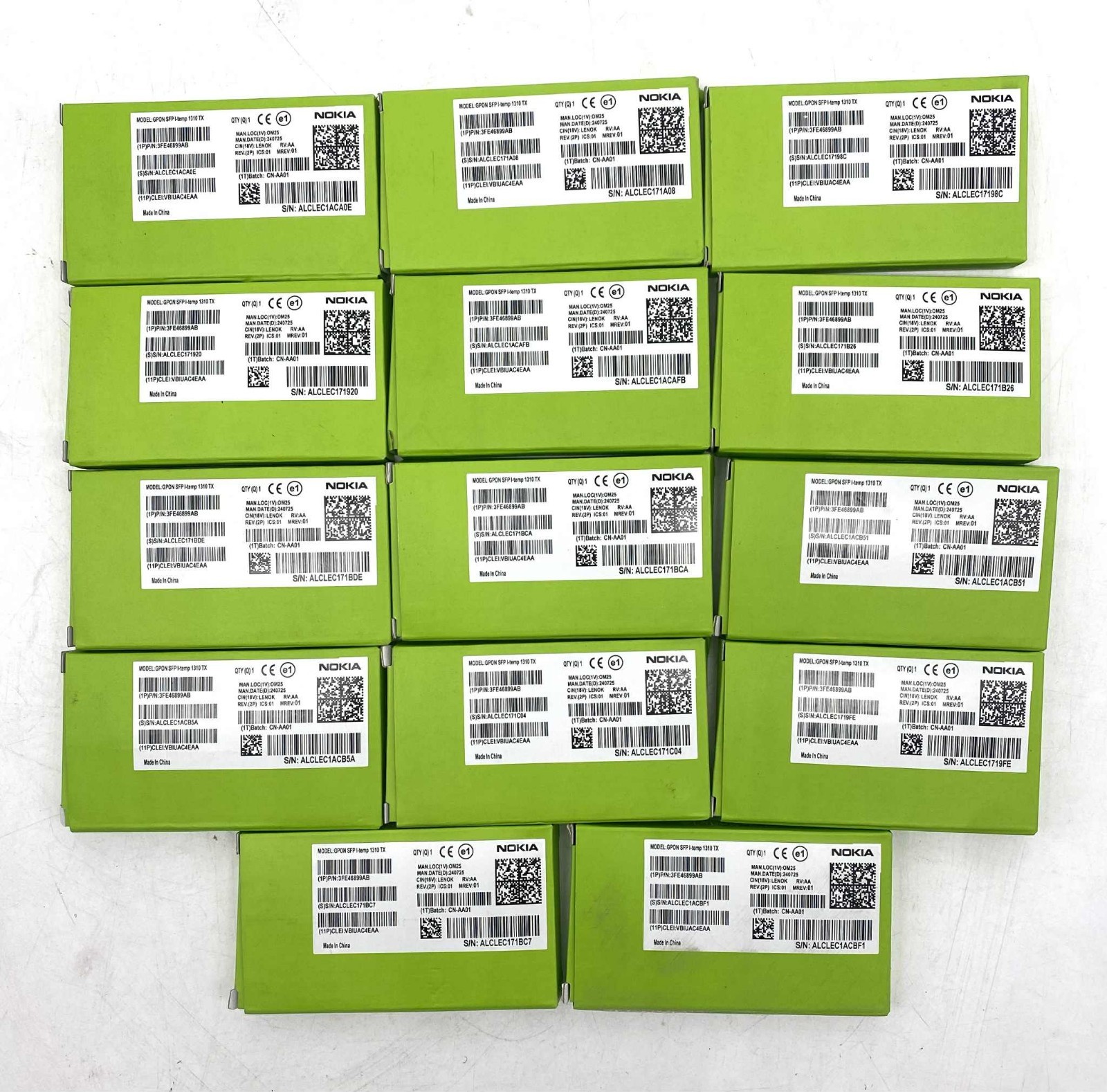 Трансивер Alcatel-Lucent 3FE25774AA GIGE LX SFP 10km 1310nm — фото 1