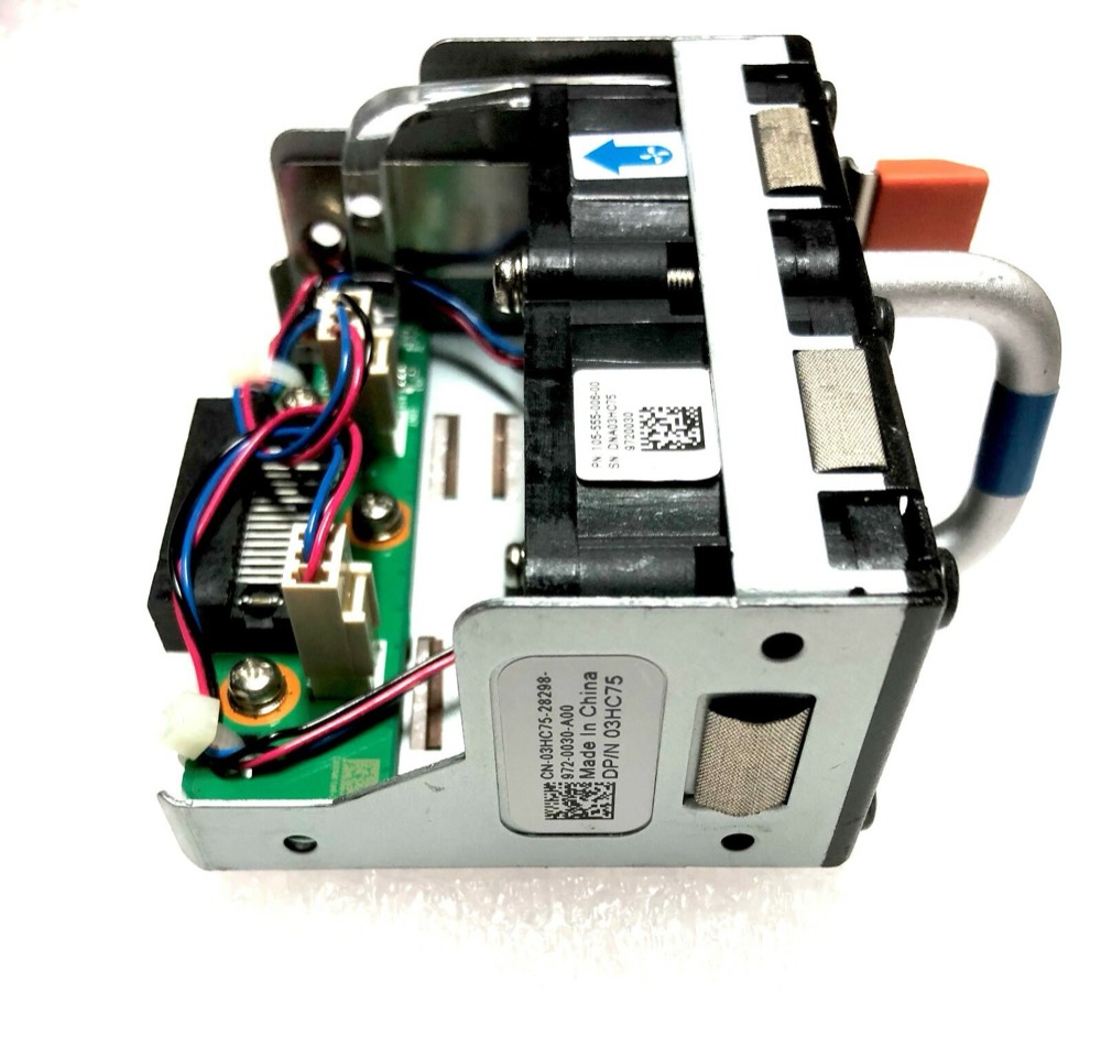 Модуль вентиляторов 3HC75 Dell Reverse Airflow PSU to I/O Fan Tray assembly S4048-ON-R Switch — фото 1