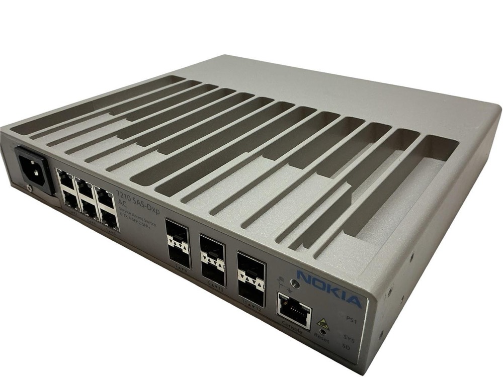 Трансивер 3HE14796AA NOKIA 7210 SAS-Dxp AC SERVICE ACCESS SWITCH 6-TX 4-SFP 2 SFP+ — фото 1