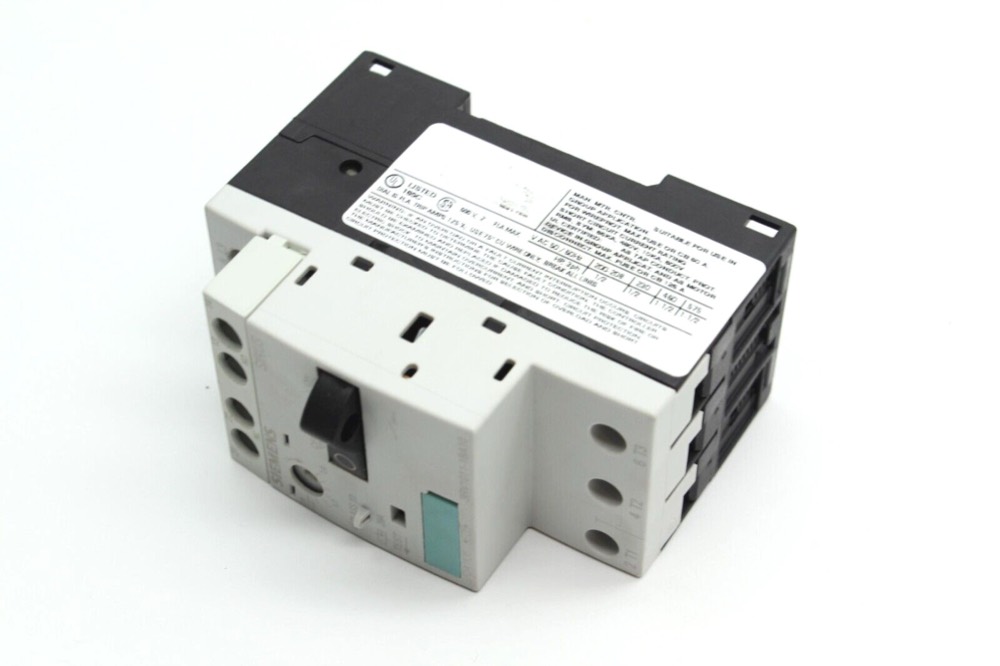 Электрокомпонент 3RV1011-1BA10 SIEMANS Circuit breaker size S00 for motor protection — фото 1