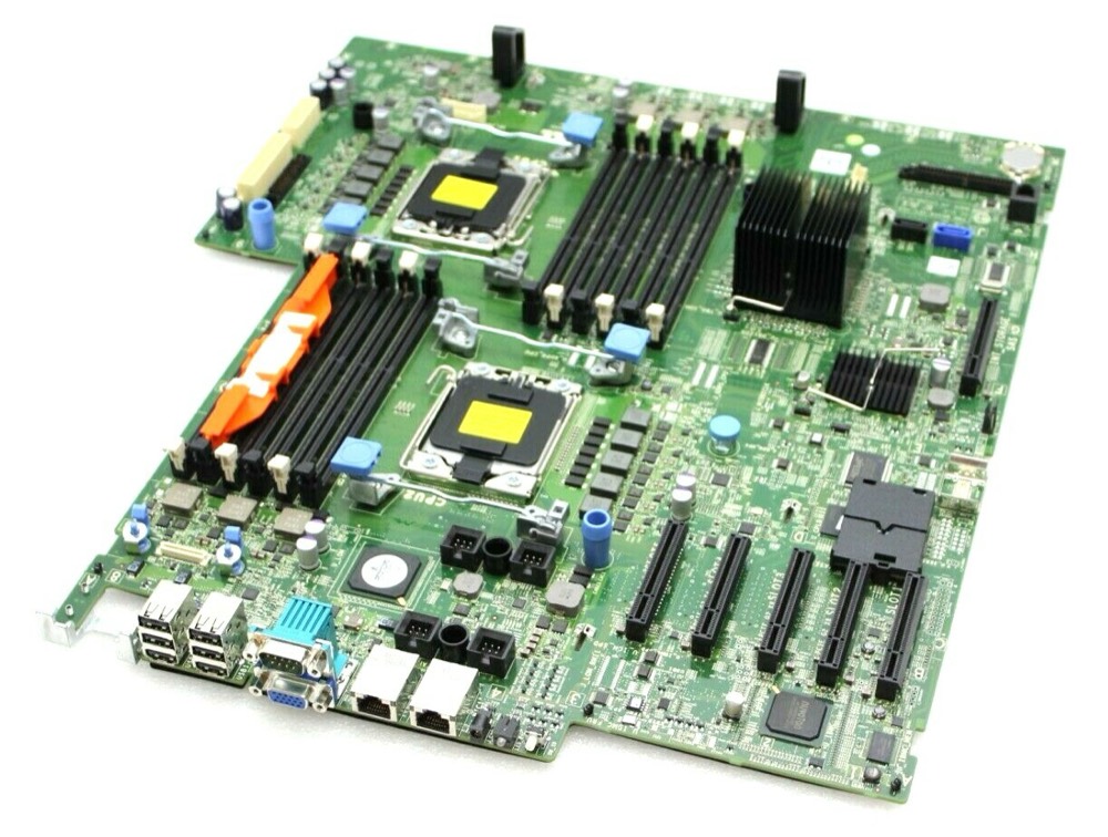 Материнская плата 3W53D DELL POWEREDGE T610 SERVER SYSTEM BOARD NEVER USED PULL FROM SERVER — фото 1