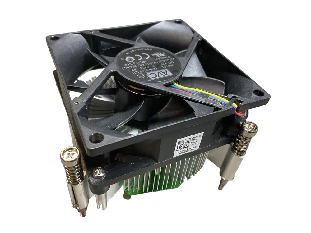 Вентилятор 3W75V 03W75V NEW DELL INSPIRON 3880 CPU COOLING FAN & HEATSINK DS08025R12U — фото 1