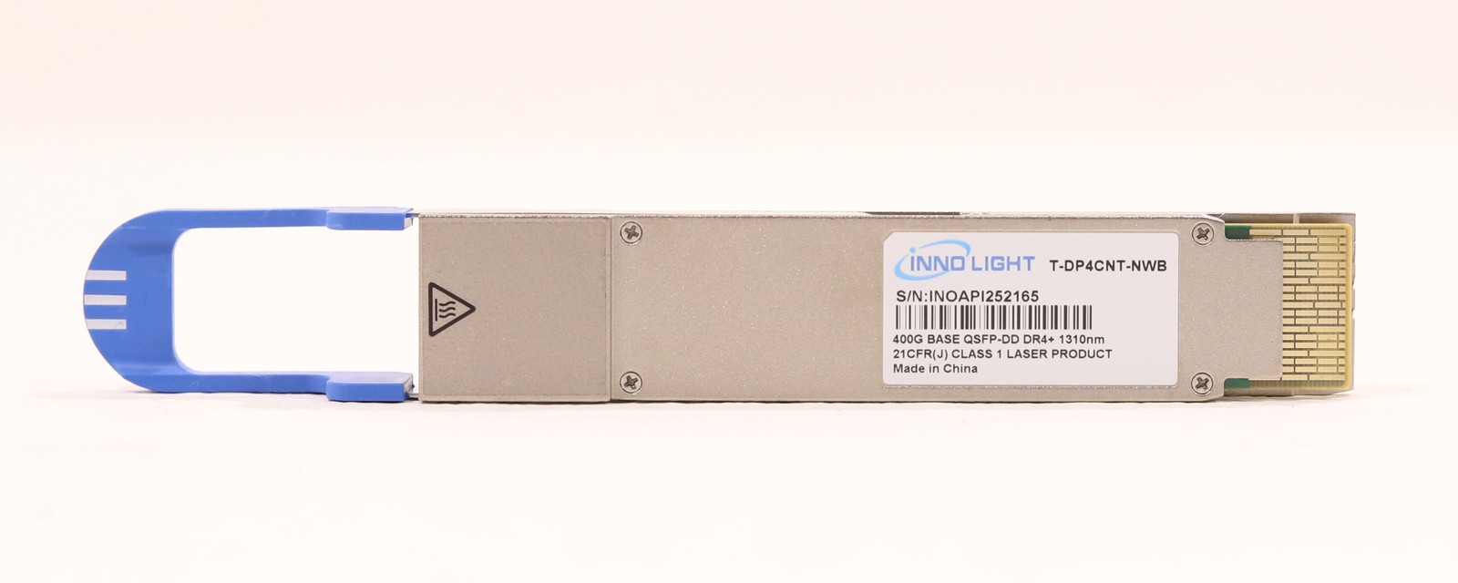Трансивер T-DP4CNT-NWB InnoLight 400G QSFP-DD DR4+ 1310nm Optical Transceiver Module P/N: T-DP4CNT-NWB — фото 1